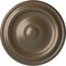 Ekena Millwork Maria Ceiling Medallion (Fits Canopies up to 1 3/4"), Hand-Painted Warm Silver, 9 5/8"OD x 1 1/8"P CM09MAWSS - alternate 1